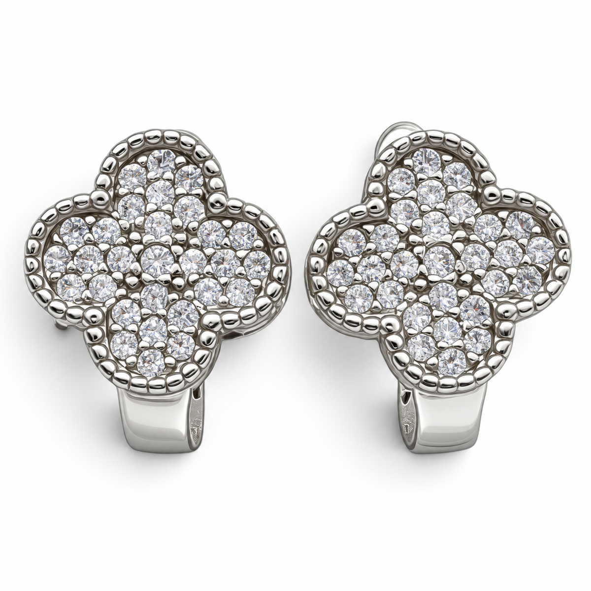 Hugguie Van Zirconia Plata Ley 925