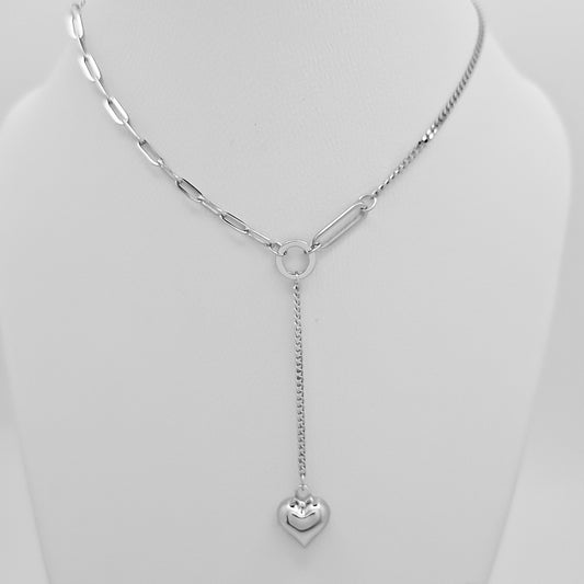 Collar Corazon Liso