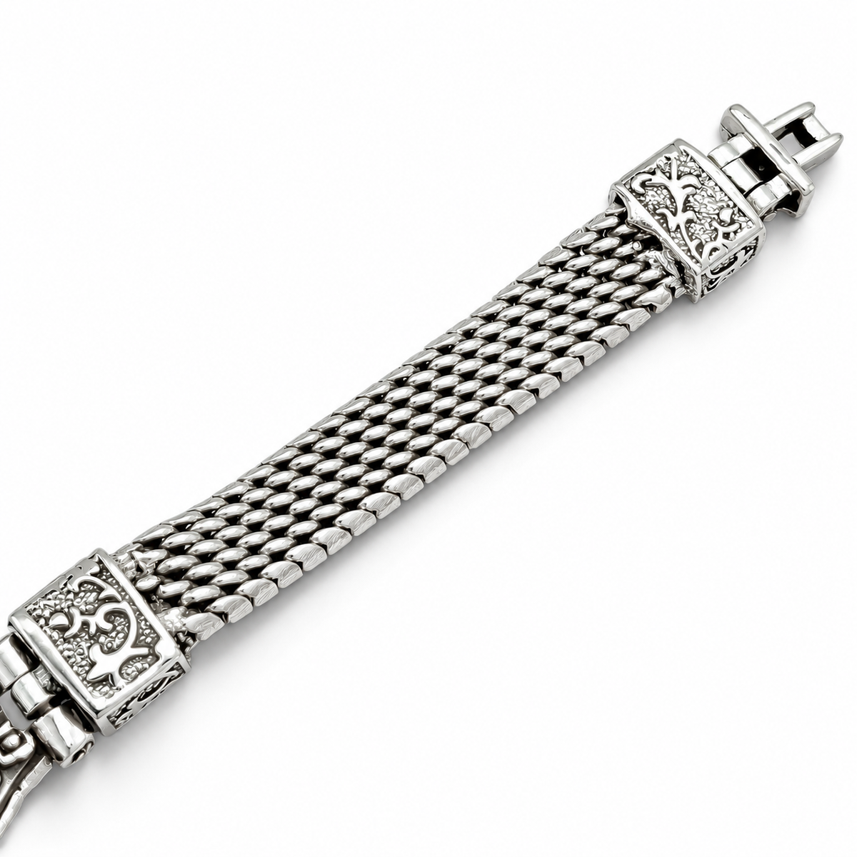 Pulso Quetzatcoatl 1.0cm Plata Ley 925