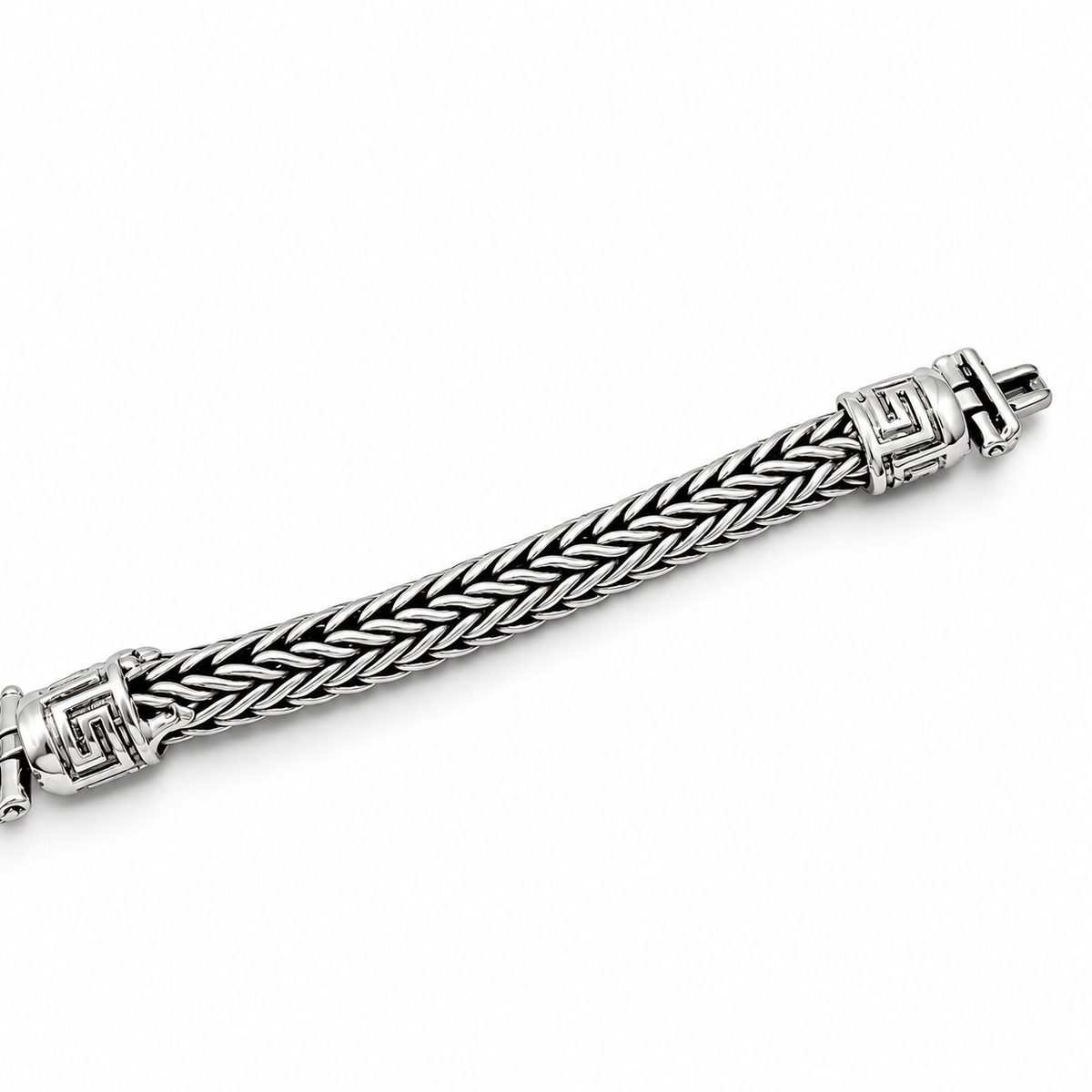 Pulso Leon 7mm Plata Ley 925