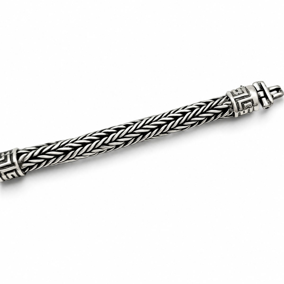 Pulso Cara Cristo 7mm Plata Ley 925