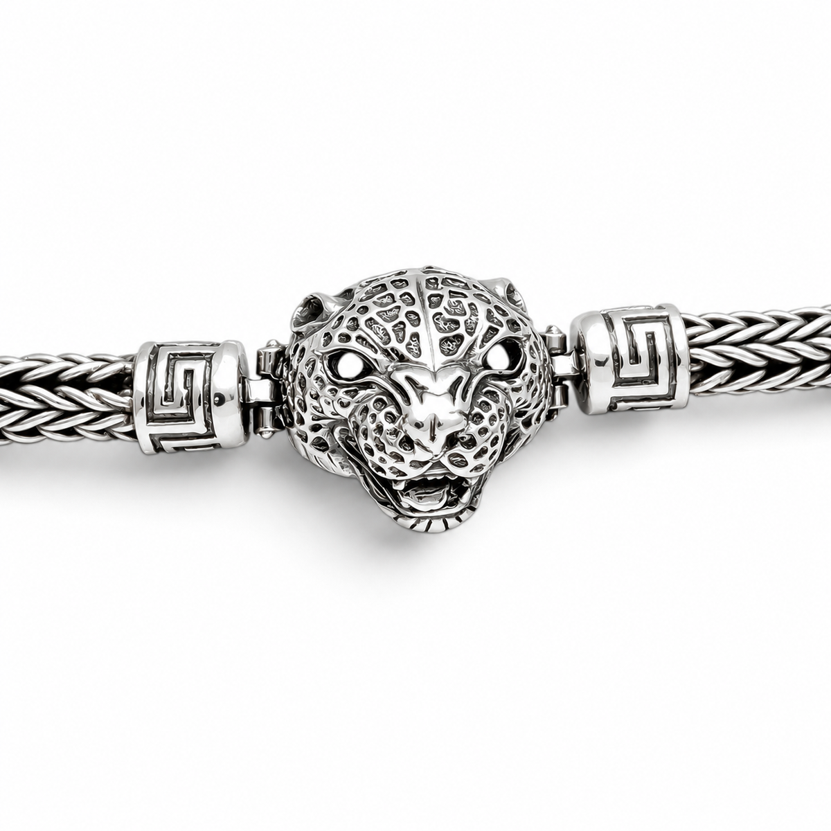 Pulso Cara Jaguar 7mm Plata Ley 925