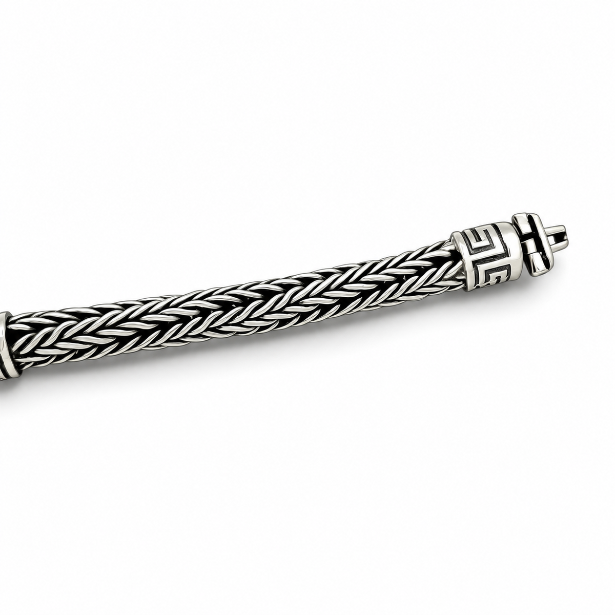 Pulso Jaguar 7mm Plata Ley 925