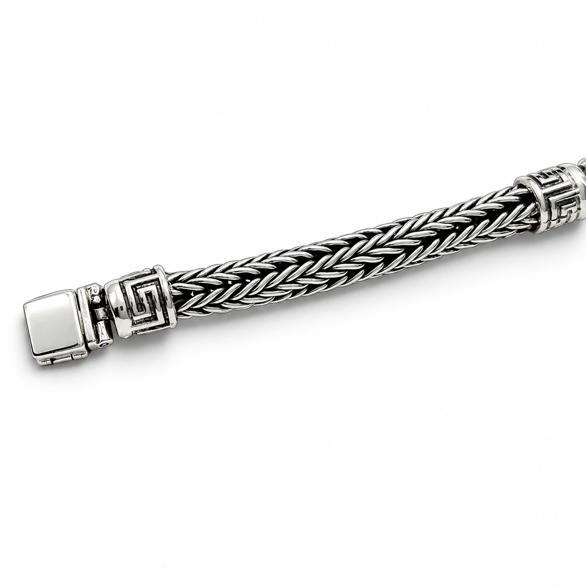 Pulso Jaguar 7mm Plata Ley 925