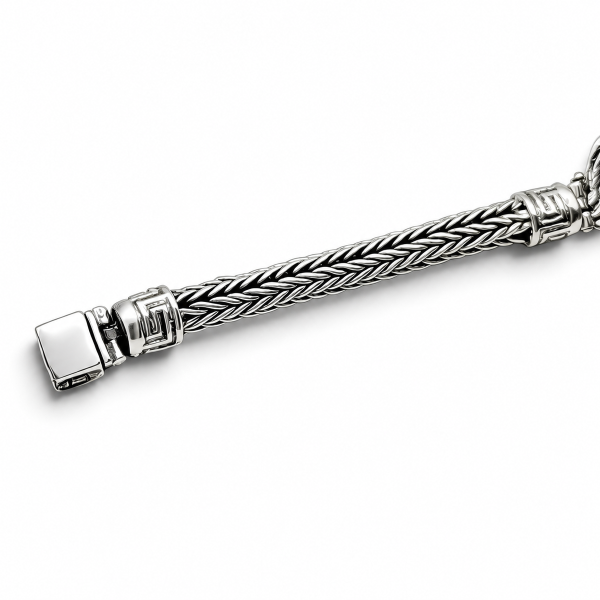 Pulso Jaguar 7mm Plata Ley 925