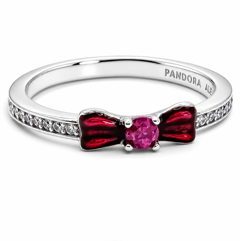 Anillo Moño BN Pan Plata Ley 925
