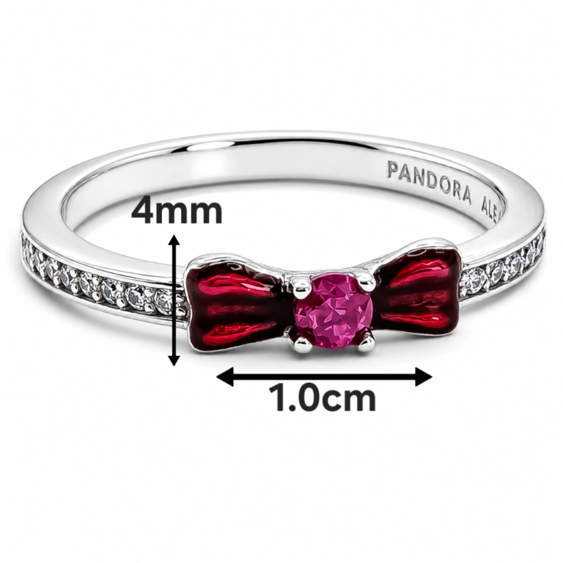 Anillo Moño BN Pan Plata Ley 925