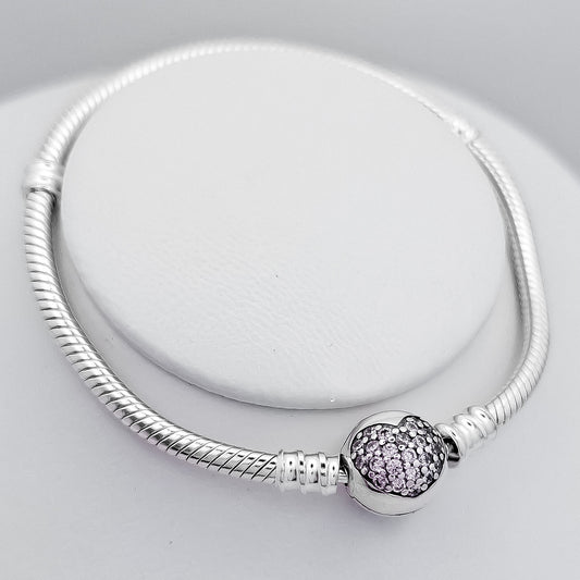 Pulsera Zirconia Rosa Pan