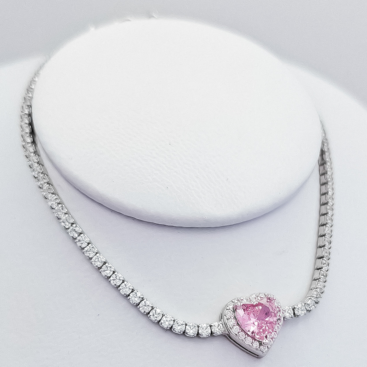 Pulsera Corazon Zirconia