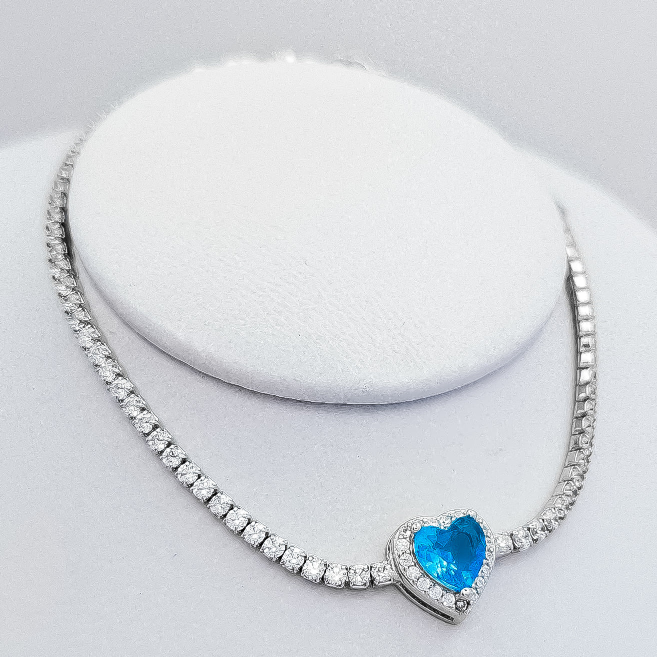 Pulsera Corazon Zirconia