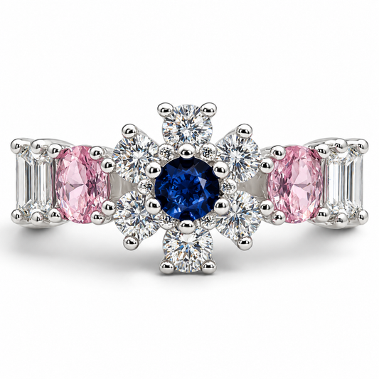 Anillo Zirconia Plata Ley 925