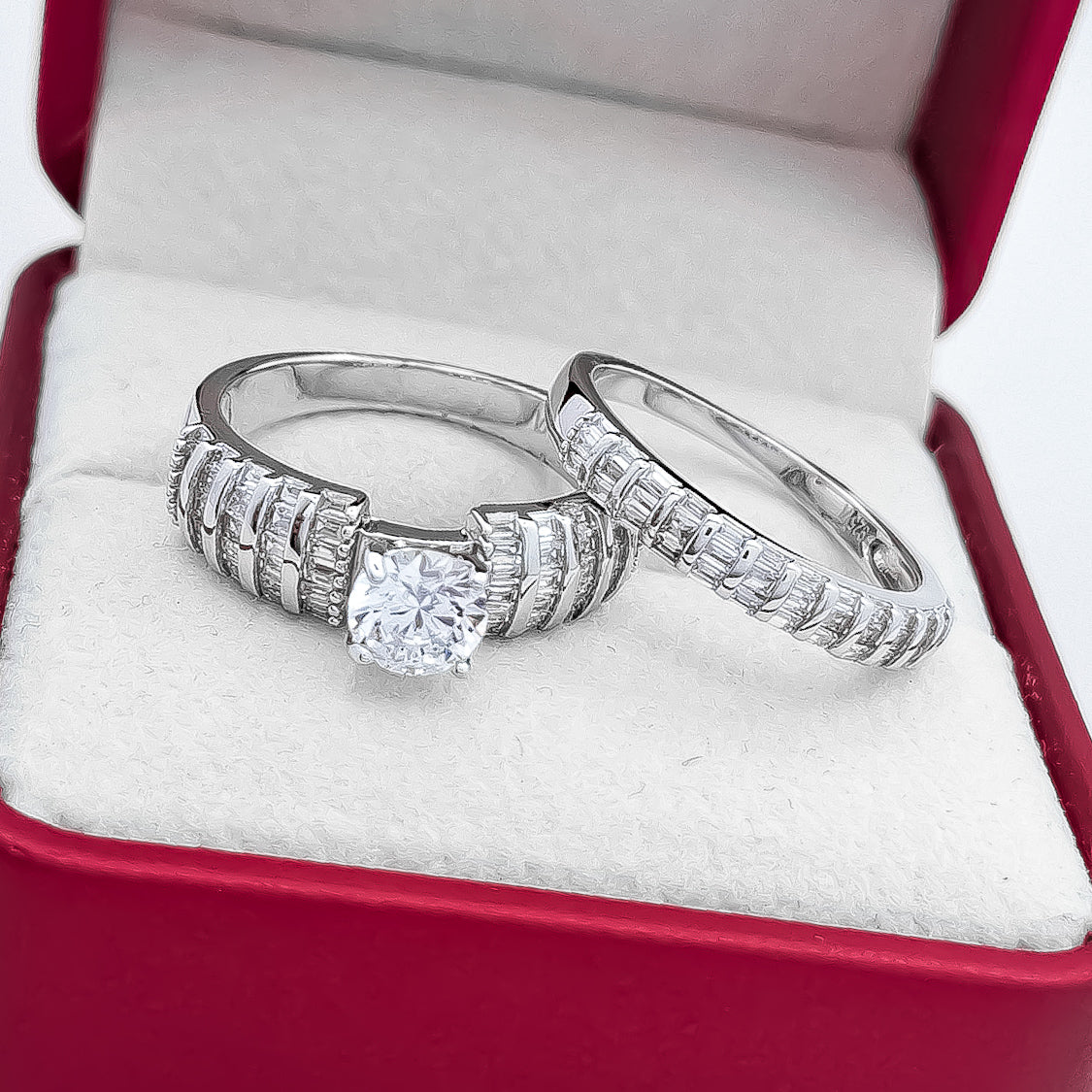Anillo Alianza Zirconia