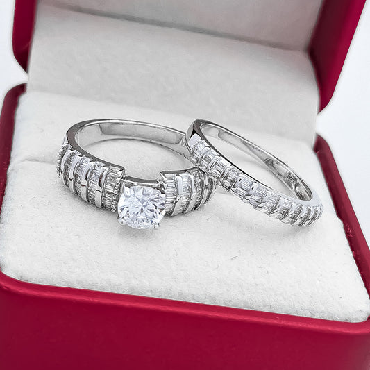 Anillo Alianza Zirconia