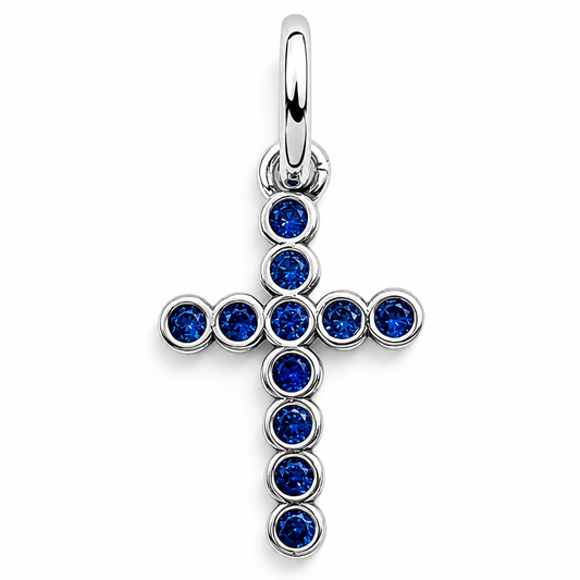 Charm Cruz Azul Plata Ley 925