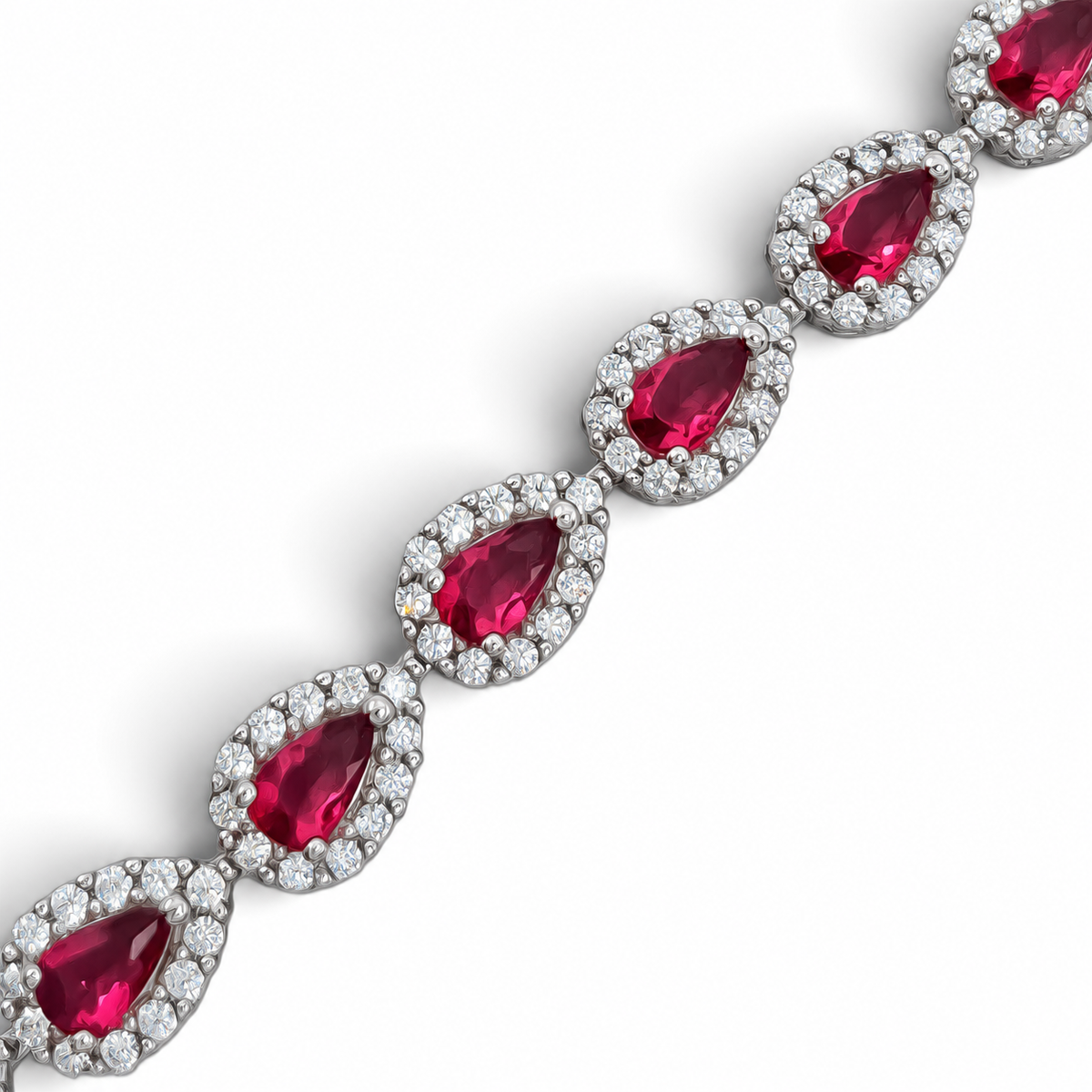 Pulsera Gotita Fiusha Plata Ley 925