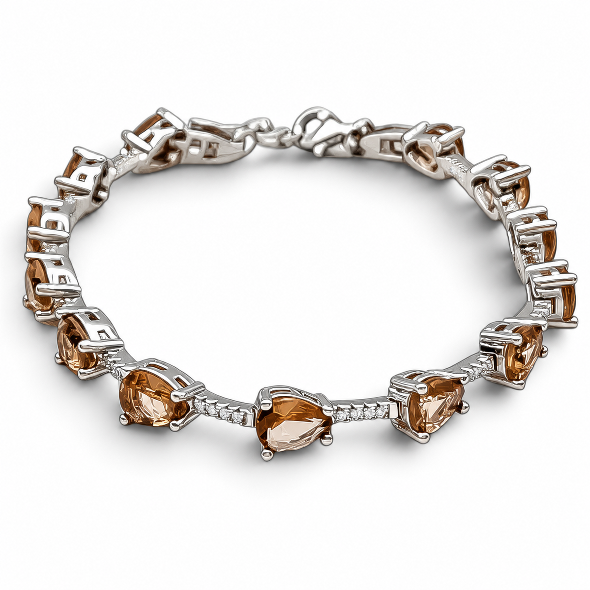 Pulsera Gota Zultanita Plata Ley 925
