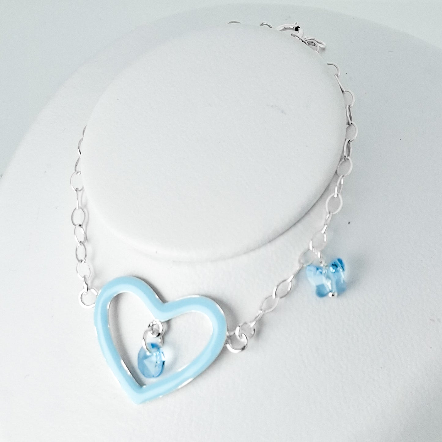 Pulsera Corazon Azul