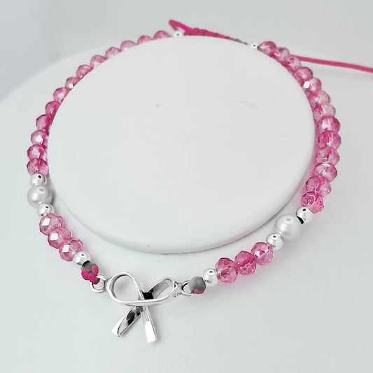 Pulsera Moño Rosa