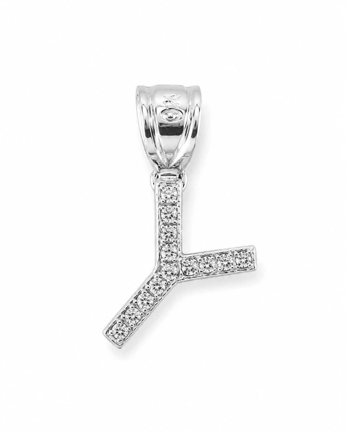 Dije Letra Y Mini con Zirconia Plata .925 Taxco Mayoreo