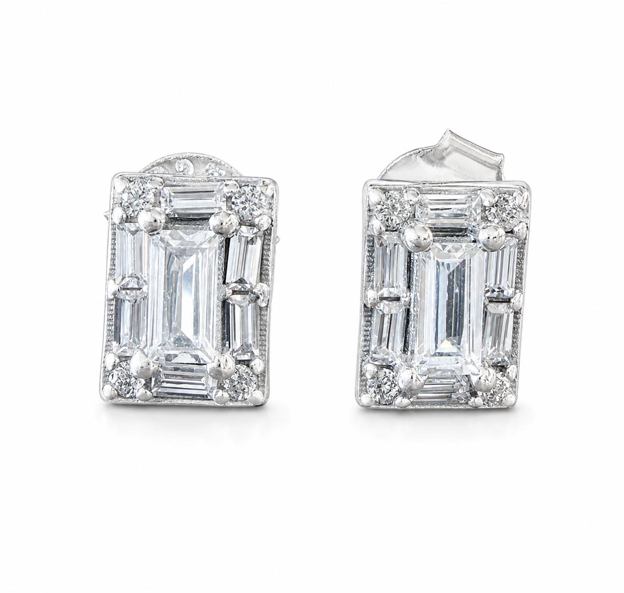 Aretes Inspirados Estilo Pan en Plata Ley .925