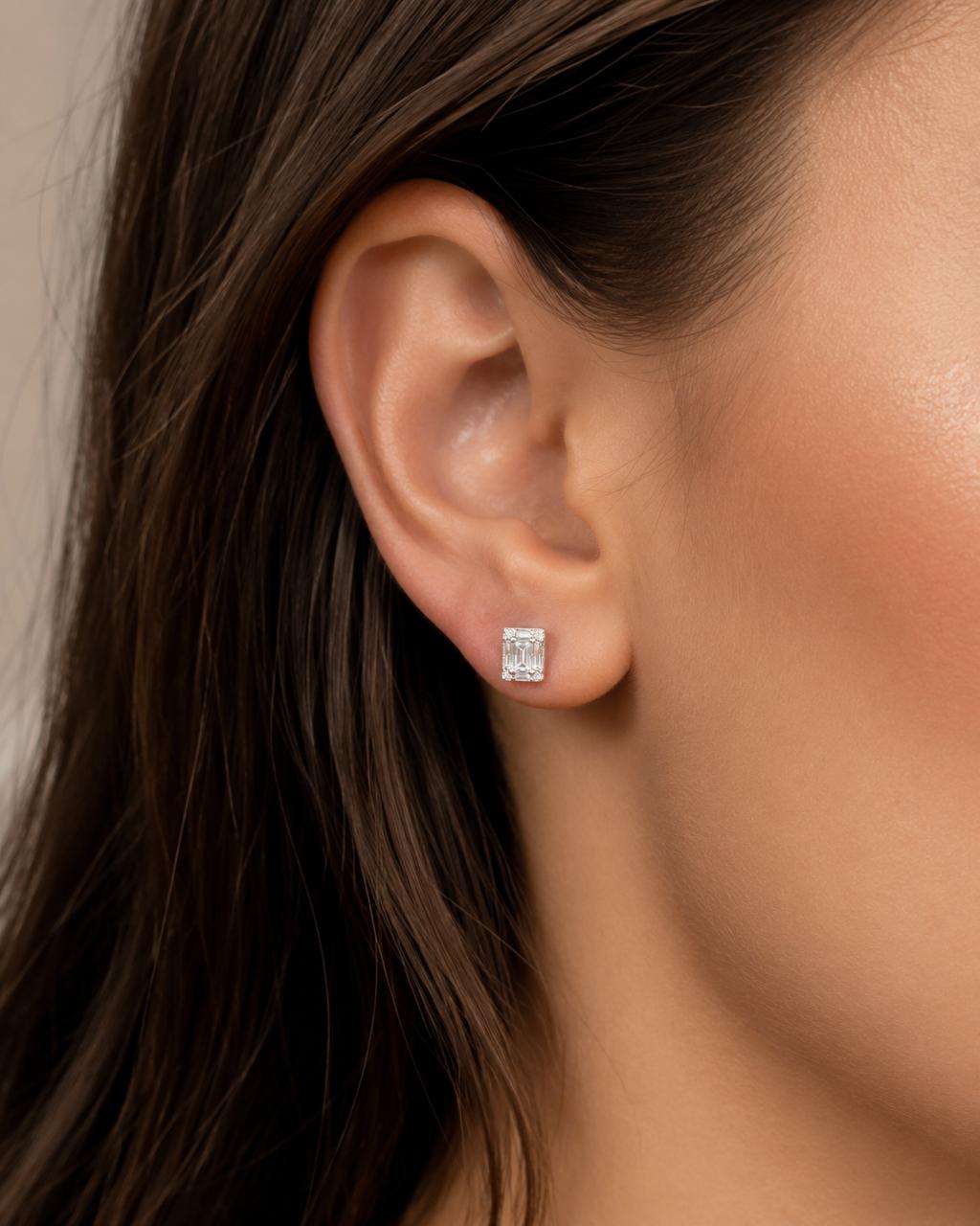Aretes Inspirados Estilo Pan en Plata Ley .925