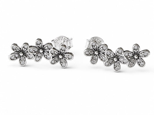 Aretes Inspirados Estilo Pan en Plata Ley .925