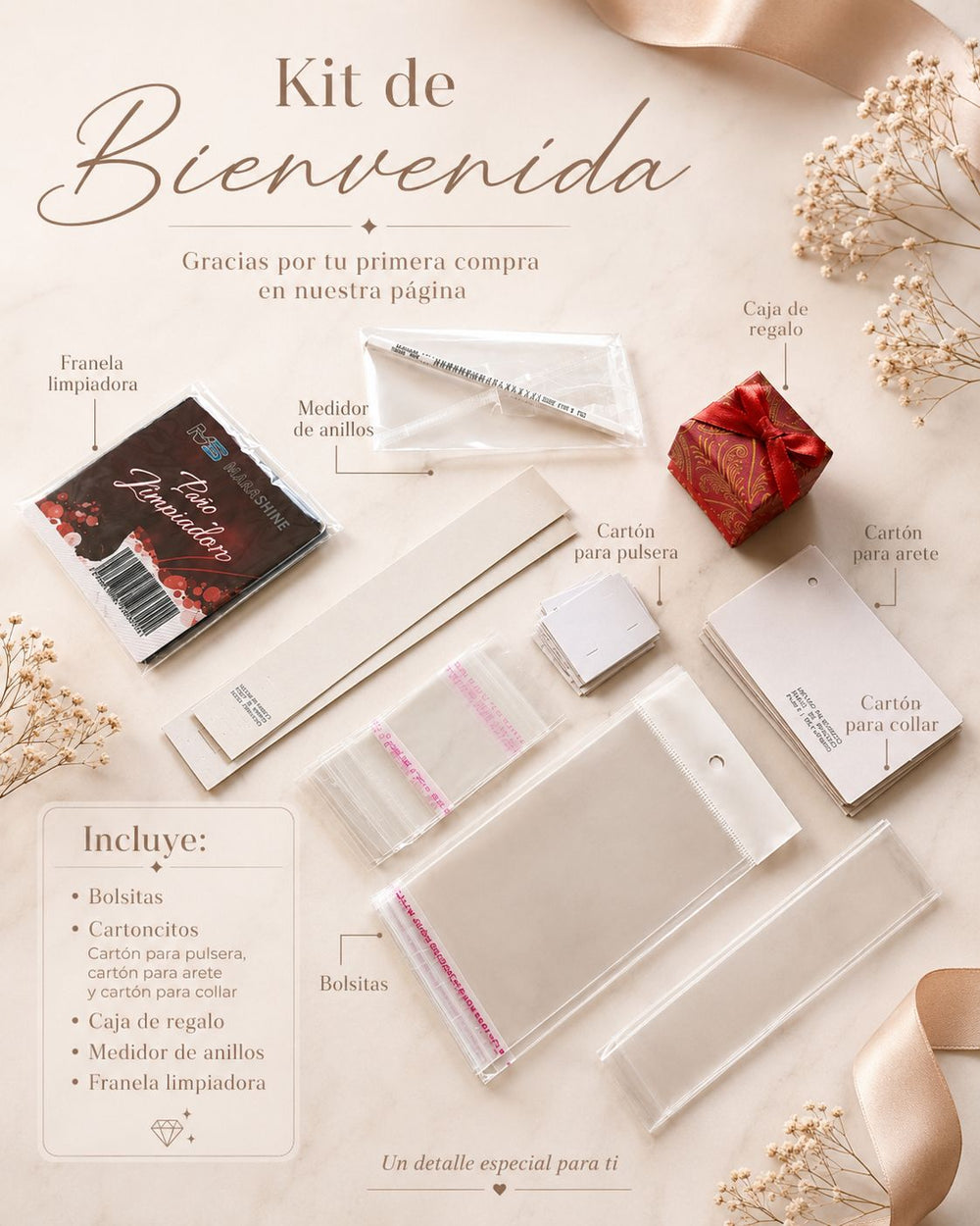 KIT DE BIENVENIDA GRATIS