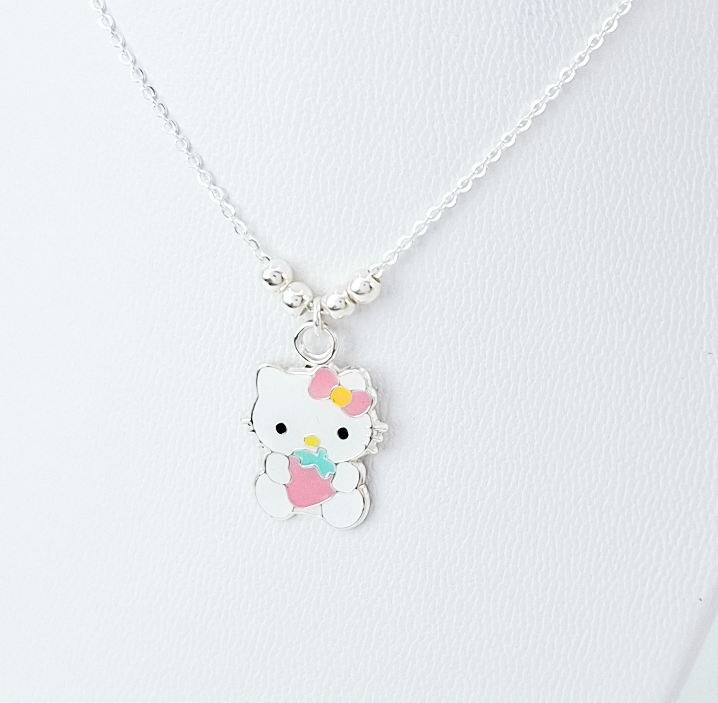Collar Kitty Fresa Rosa