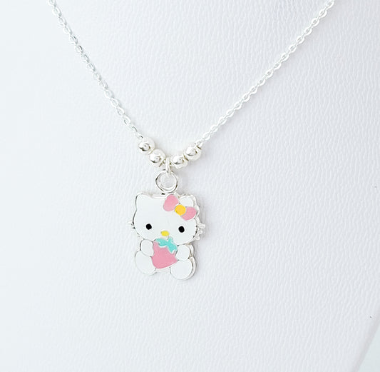 Collar Kitty Fresa Rosa