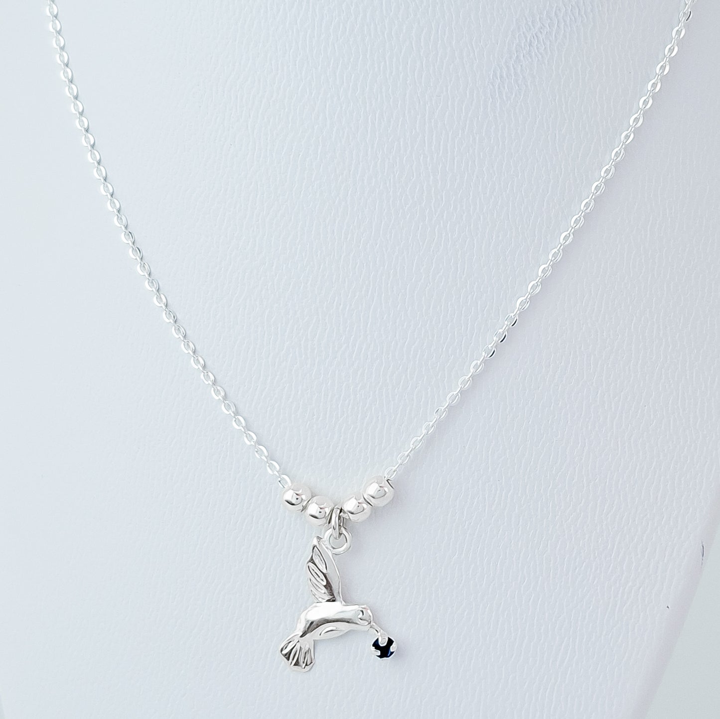 Collar Colibri Azul