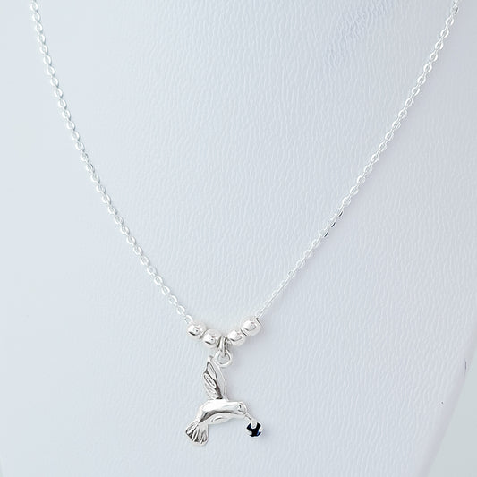 Collar Colibri Azul