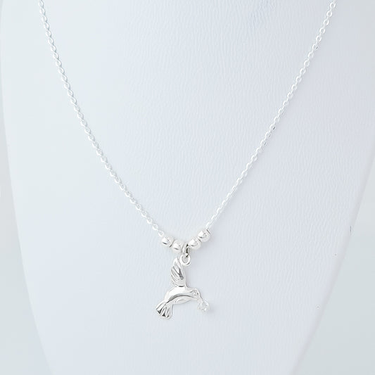 Collar Colibri Blanco