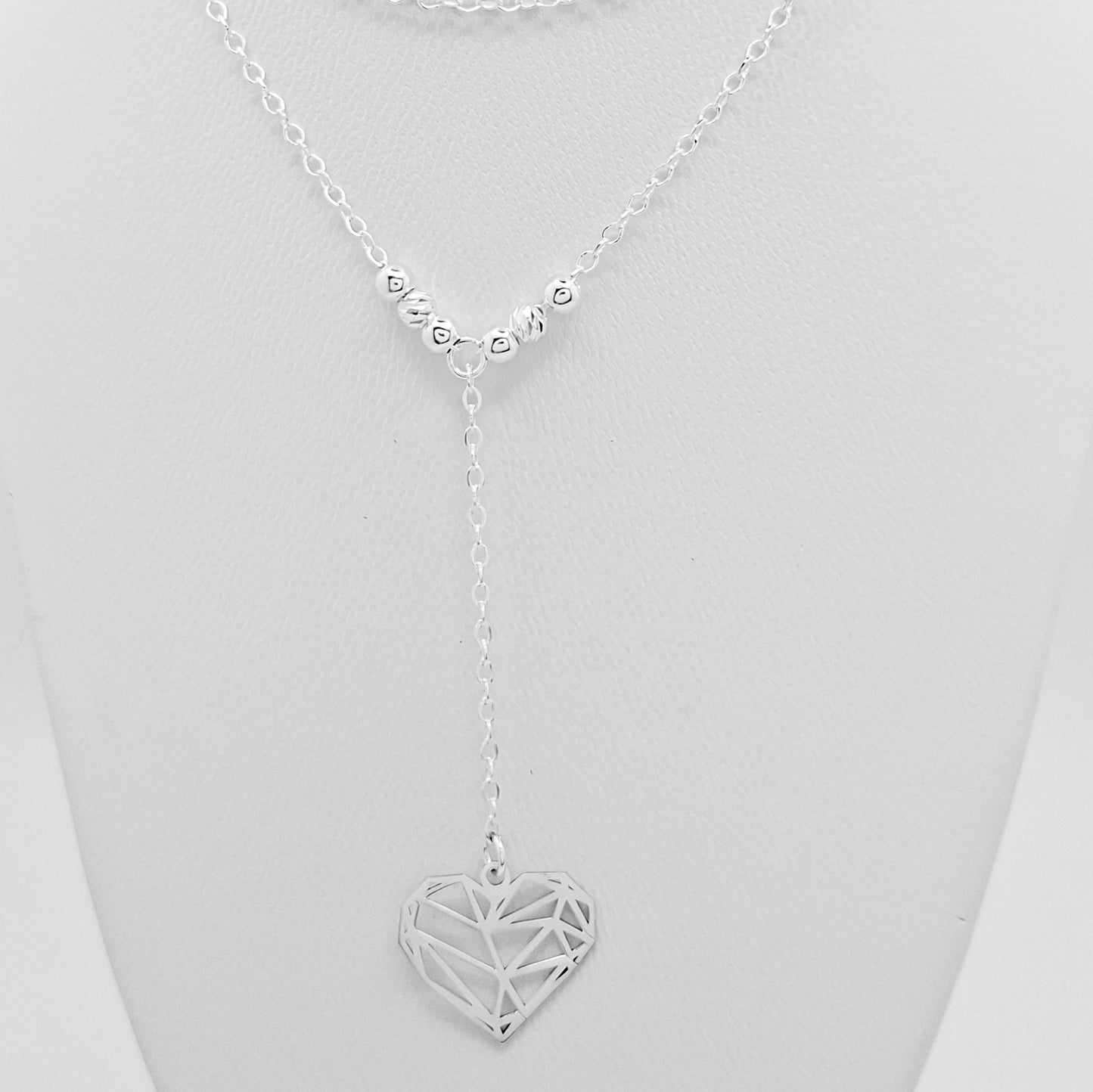 Collar Corazon Bola