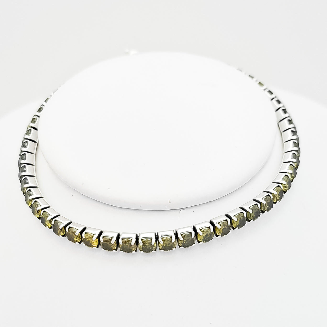 Pulsera Zirconia Verde